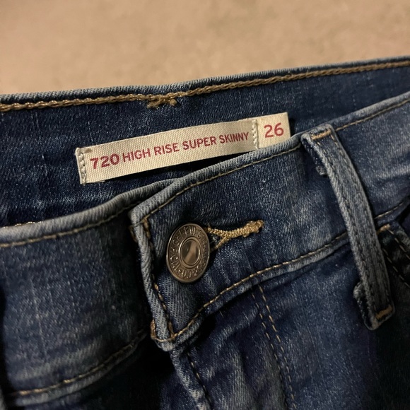 Levi’s 721 High Rise Super Skinny - Picture 3 of 5